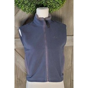 Vintage Nike ACG Therma-Fit Layer 2 Full Zip Fleece Vest Women's Size Small Navy
